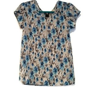 JAPNA BLOUSE WITH TULIP SLEEVES